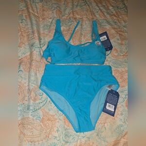 Life Is Good Bikini Set, Small Top, Med Bottom, NWT